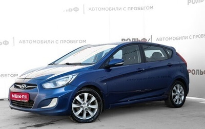 Hyundai Solaris II рестайлинг, 2011 год, 878 000 рублей, 1 фотография