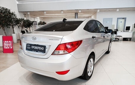 Hyundai Solaris II рестайлинг, 2012 год, 750 000 рублей, 5 фотография