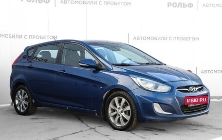 Hyundai Solaris II рестайлинг, 2011 год, 878 000 рублей, 3 фотография