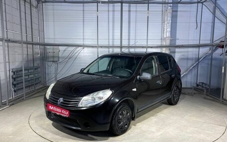 Renault Sandero I, 2012 год, 479 000 рублей, 1 фотография