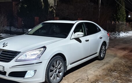 Hyundai Equus II, 2011 год, 1 350 000 рублей, 21 фотография