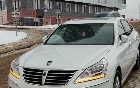 Hyundai Equus II, 2011 год, 1 350 000 рублей, 26 фотография