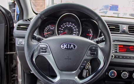 KIA Rio III рестайлинг, 2017 год, 989 000 рублей, 15 фотография