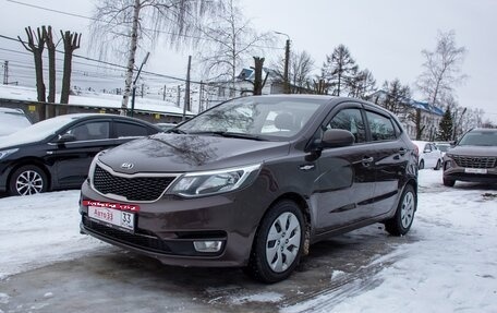 KIA Rio III рестайлинг, 2017 год, 989 000 рублей, 3 фотография