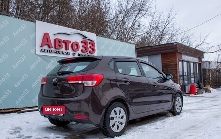 KIA Rio III рестайлинг, 2017 год, 989 000 рублей, 4 фотография