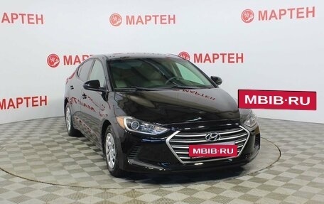 Hyundai Elantra VI рестайлинг, 2017 год, 1 100 000 рублей, 3 фотография