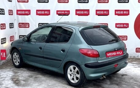 Peugeot 206, 2000 год, 190 000 рублей, 6 фотография