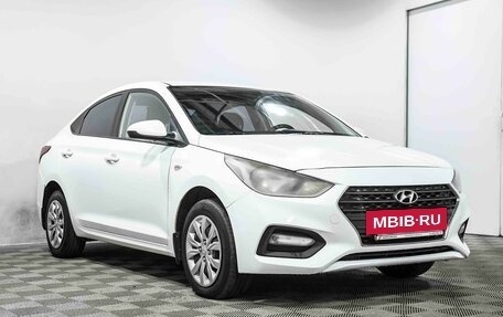 Hyundai Solaris II рестайлинг, 2018 год, 1 092 000 рублей, 3 фотография