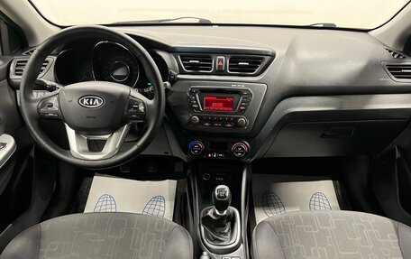 KIA Rio III рестайлинг, 2012 год, 529 000 рублей, 10 фотография