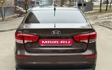 KIA Rio III рестайлинг, 2016 год, 1 035 000 рублей, 9 фотография