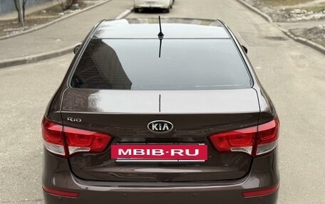 KIA Rio III рестайлинг, 2016 год, 1 035 000 рублей, 10 фотография