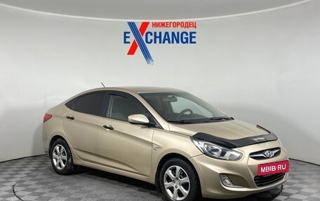 Hyundai Solaris II рестайлинг, 2011 год, 649 000 рублей, 2 фотография