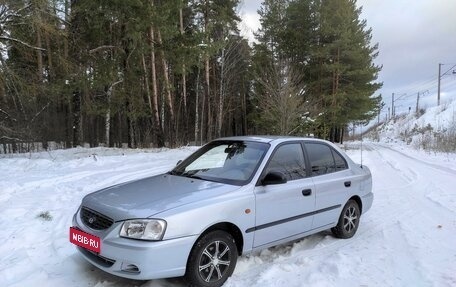 Hyundai Accent II, 2007 год, 450 000 рублей, 1 фотография