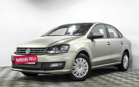 Volkswagen Polo VI (EU Market), 2017 год, 1 390 000 рублей, 2 фотография