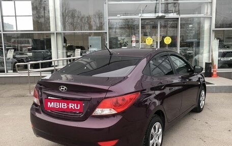 Hyundai Solaris II рестайлинг, 2011 год, 857 000 рублей, 5 фотография