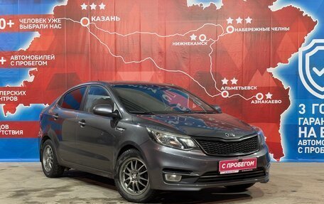 KIA Rio III рестайлинг, 2015 год, 870 000 рублей, 2 фотография