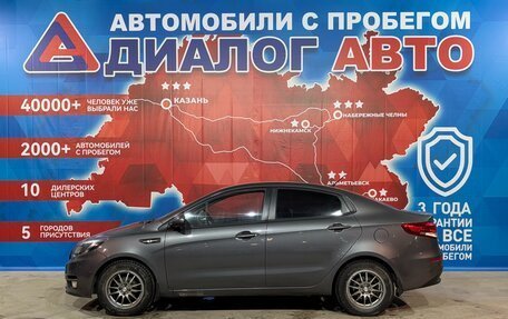 KIA Rio III рестайлинг, 2015 год, 870 000 рублей, 5 фотография