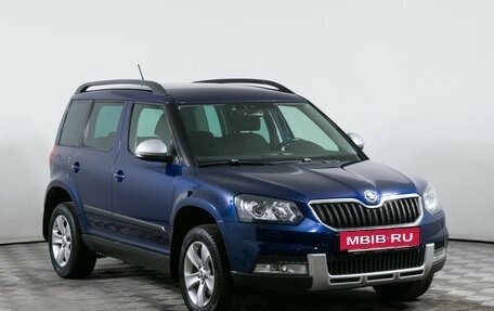 Skoda Yeti I рестайлинг, 2015 год, 1 280 000 рублей, 3 фотография