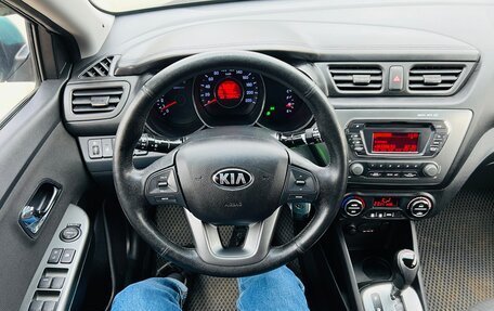 KIA Rio III рестайлинг, 2013 год, 985 000 рублей, 21 фотография