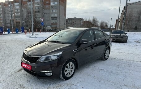 KIA Rio III рестайлинг, 2016 год, 1 250 000 рублей, 1 фотография