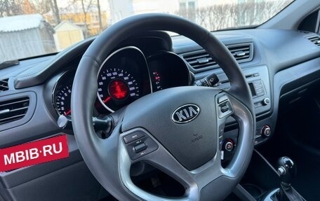 KIA Rio III рестайлинг, 2016 год, 1 250 000 рублей, 20 фотография