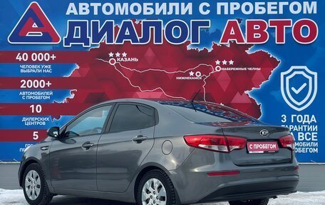 KIA Rio III рестайлинг, 2016 год, 990 000 рублей, 5 фотография