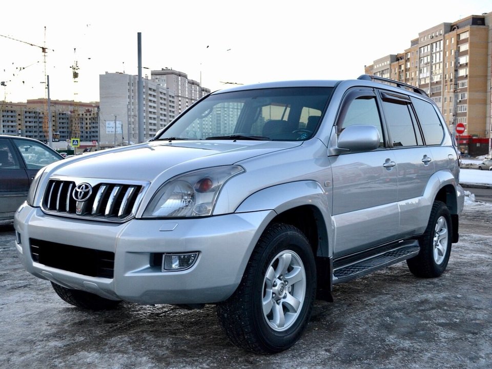 Toyota Land Cruiser Prado 120 рестайлинг, 2009 год, 730 000 рублей, 11 фотография