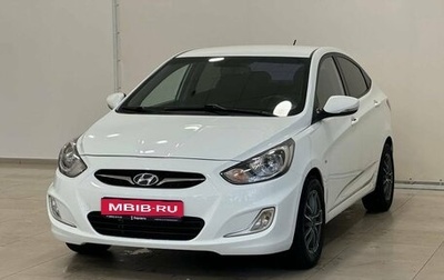 Hyundai Solaris II рестайлинг, 2012 год, 965 000 рублей, 1 фотография