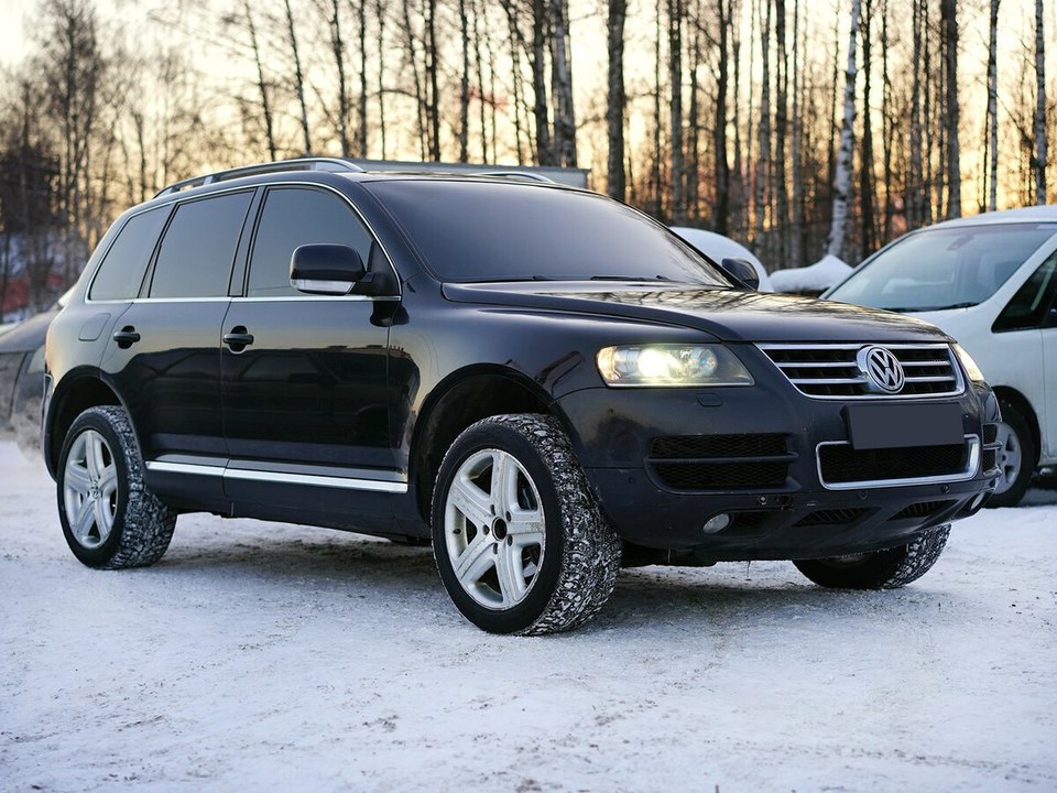 Volkswagen Touareg I рестайлинг, 2007 год, 290 000 рублей, 1 фотография