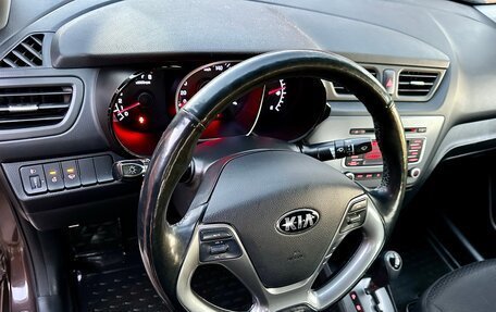 KIA Rio III рестайлинг, 2016 год, 1 199 000 рублей, 25 фотография