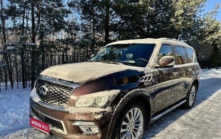 Infiniti QX80 I рестайлинг, 2015 год, 3 550 000 рублей, 2 фотография