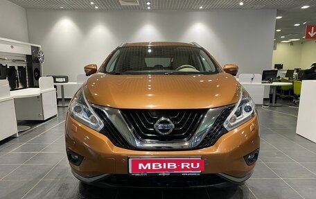 Nissan Murano, 2017 год, 2 555 000 рублей, 2 фотография