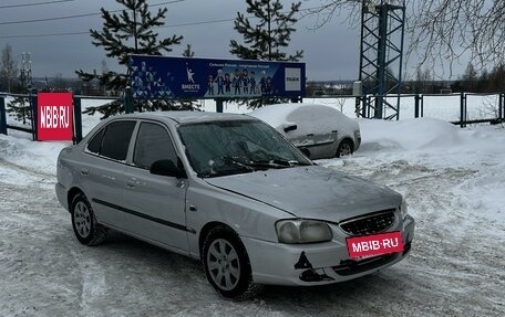 Hyundai Accent II, 2002 год, 180 000 рублей, 5 фотография