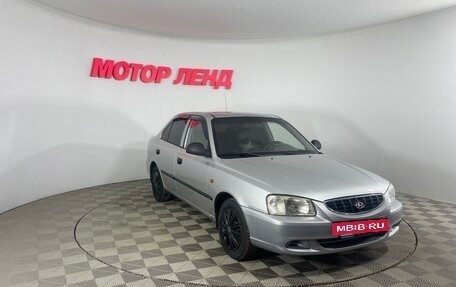 Hyundai Accent II, 2004 год, 399 000 рублей, 3 фотография