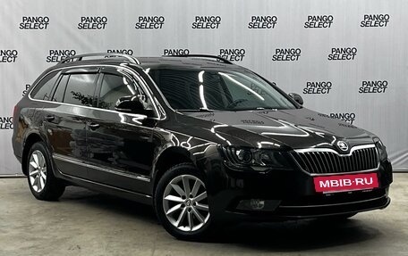 Skoda Superb III рестайлинг, 2014 год, 1 380 000 рублей, 3 фотография