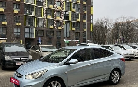 Hyundai Solaris II рестайлинг, 2011 год, 850 000 рублей, 9 фотография