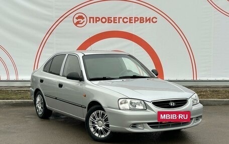 Hyundai Accent II, 2008 год, 570 000 рублей, 3 фотография