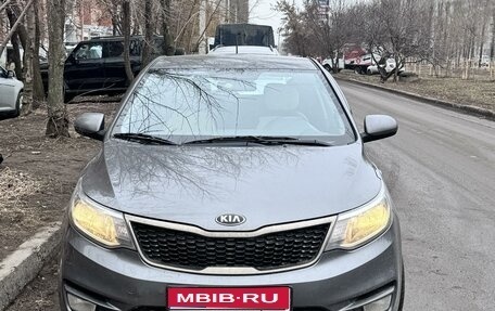 KIA Rio III рестайлинг, 2017 год, 1 240 000 рублей, 1 фотография