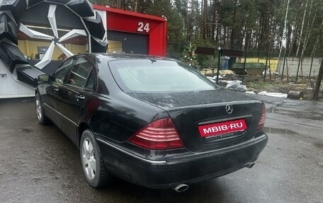 Mercedes-Benz S-Класс, 2003 год, 6 800 000 рублей, 3 фотография