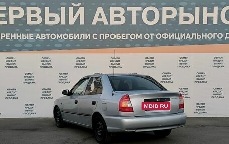 Hyundai Accent II, 2006 год, 385 000 рублей, 7 фотография