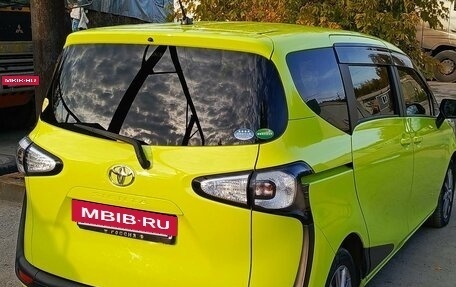 Toyota Sienta II, 2016 год, 1 770 000 рублей, 4 фотография