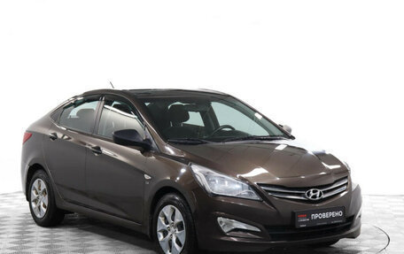 Hyundai Solaris II рестайлинг, 2014 год, 997 000 рублей, 3 фотография