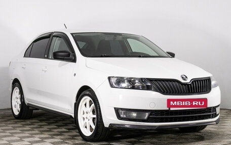 Skoda Rapid I, 2016 год, 1 216 600 рублей, 3 фотография