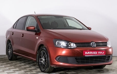 Volkswagen Polo VI (EU Market), 2014 год, 978 600 рублей, 3 фотография