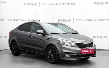 KIA Rio III рестайлинг, 2016 год, 1 025 000 рублей, 3 фотография