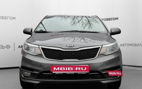 KIA Rio III рестайлинг, 2016 год, 1 025 000 рублей, 2 фотография