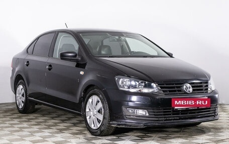 Volkswagen Polo VI (EU Market), 2016 год, 1 120 000 рублей, 3 фотография