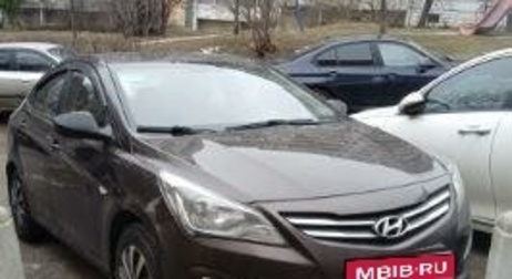 Hyundai Solaris II рестайлинг, 2015 год, 930 000 рублей, 1 фотография