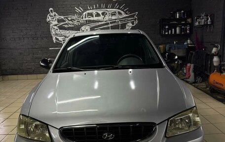 Hyundai Accent II, 2004 год, 420 000 рублей, 1 фотография