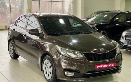 KIA Rio III рестайлинг, 2015 год, 1 379 000 рублей, 2 фотография